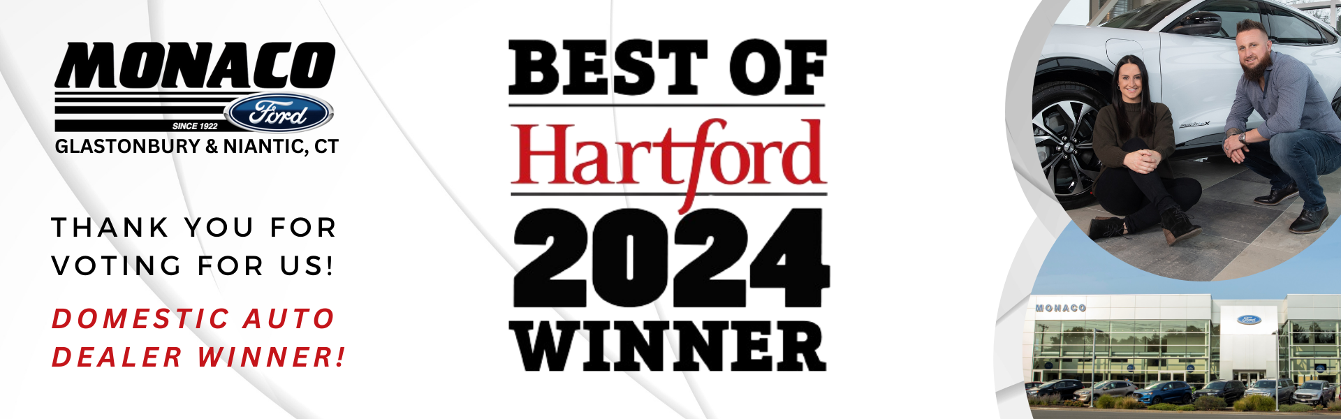 Best of Hartford Domestic Auto Dealer!